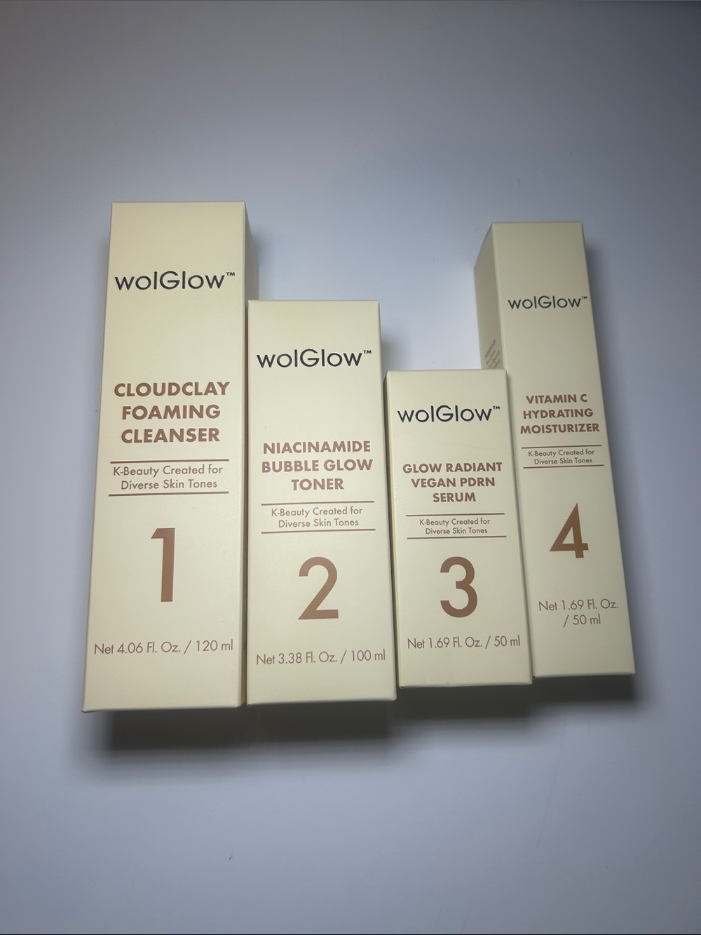 Skincare Set - Cream Glow Radiant Serum & Hydrating Moisturizer (Cream)